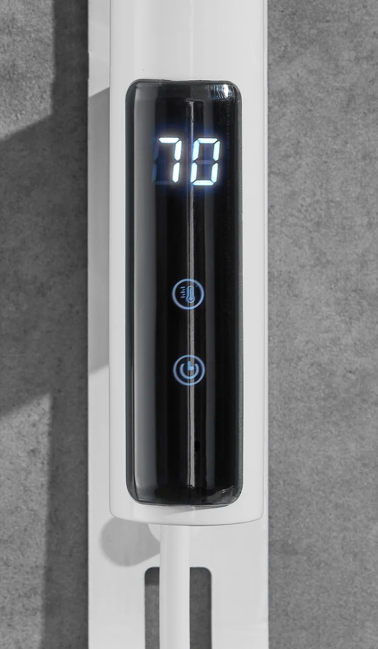 Intelligent rotating electric towel rack wall mounted household bathroom kitchen bathroom constant temperature electric heating
