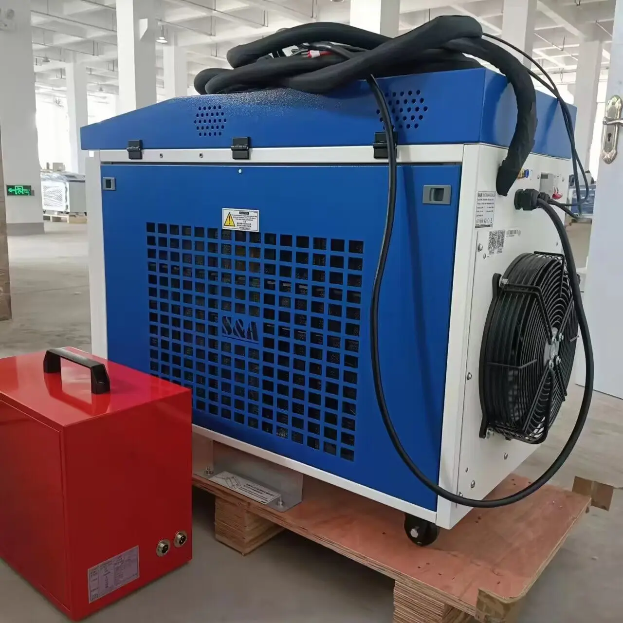 Fast Welding 1000W 1500W 2000W  Handheld Fiber Laser Marking Machine for Aluminum  Steel Copper