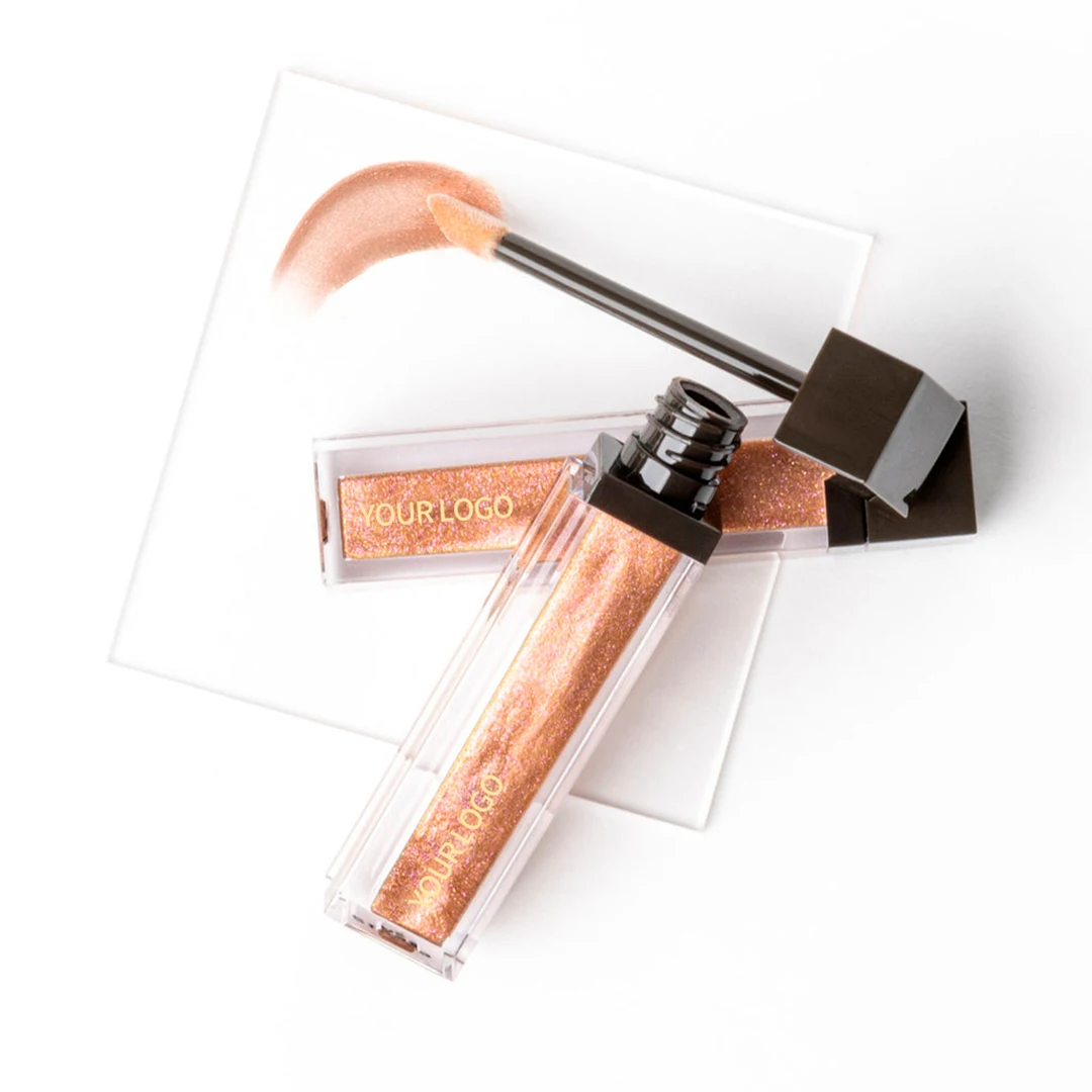 OEM Natural Vitamin E Matte Liquid Lipstick Color Waterproof Wholesale Vegan Shimmer Lip Gloss