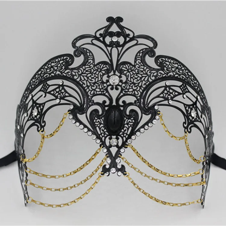 Diamond Metal Masquerade Christmas Party Masks Princess Halloween Mask Party