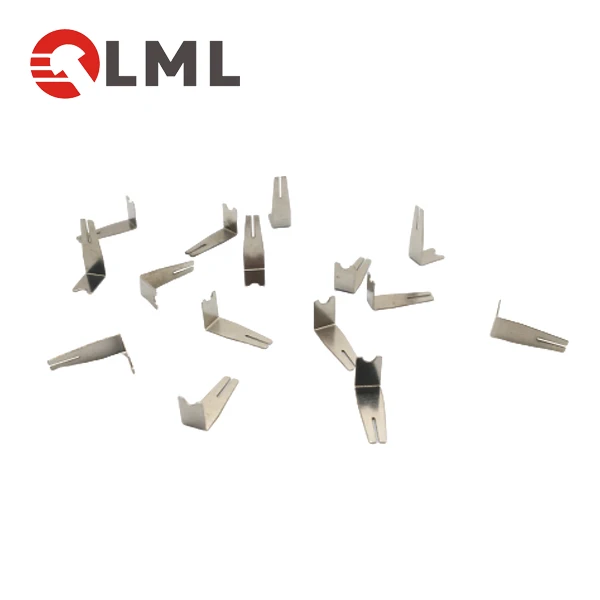 China Factory Aluminum Small Metal Stamping Parts Battery Contact Electrical   Contact