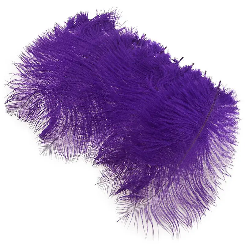 Purple centerpiece colorful feathers ostrich feather cape with great price