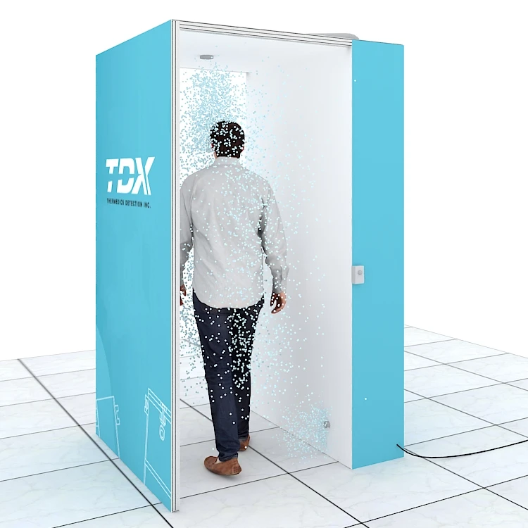 Профессиональные производители, оптовая продажа, автоматическая система измерения температуры тела для дезинфекции