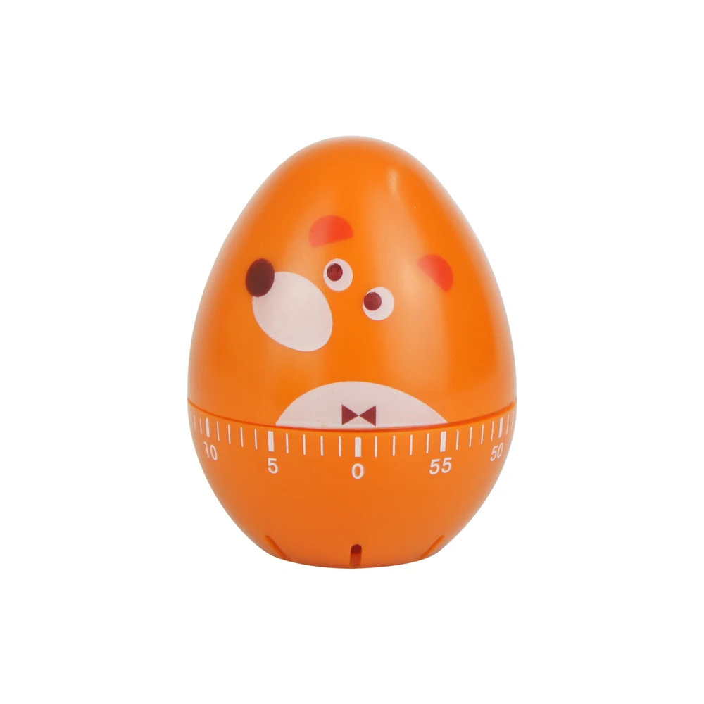 Mechanical Egg Shaped Color Kitchen Cooking Egg Turner Timer