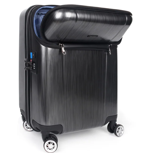 2022 fashion hardside trolley luggage set pc  smart luggage