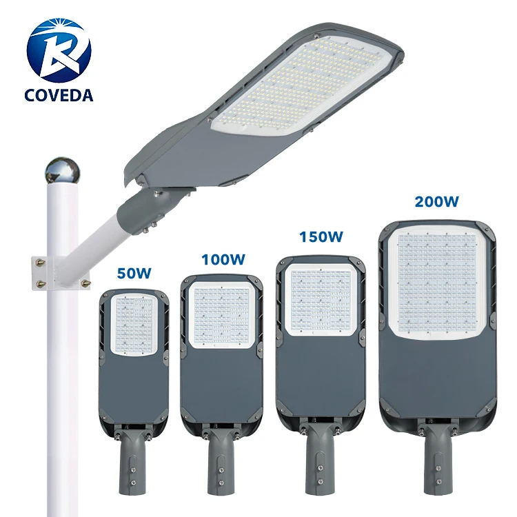 High Quality Die-cast aluminum Outdoor Ip65 Waterproof Wall Mounted 50w 100w 150w 200w Led Street Light