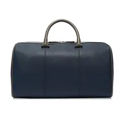 Custom logo waterproof mens genuine leather duffle bag for gym and sports