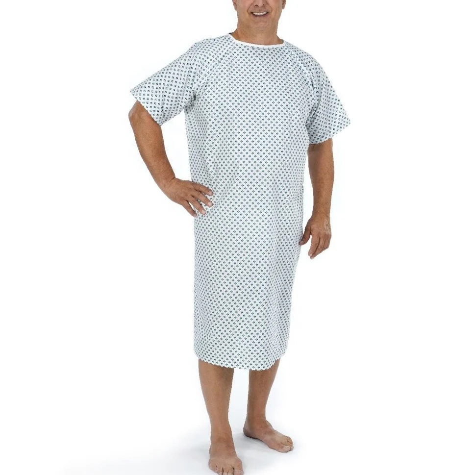 Custom Hospital Unisex Patient Wear Gown