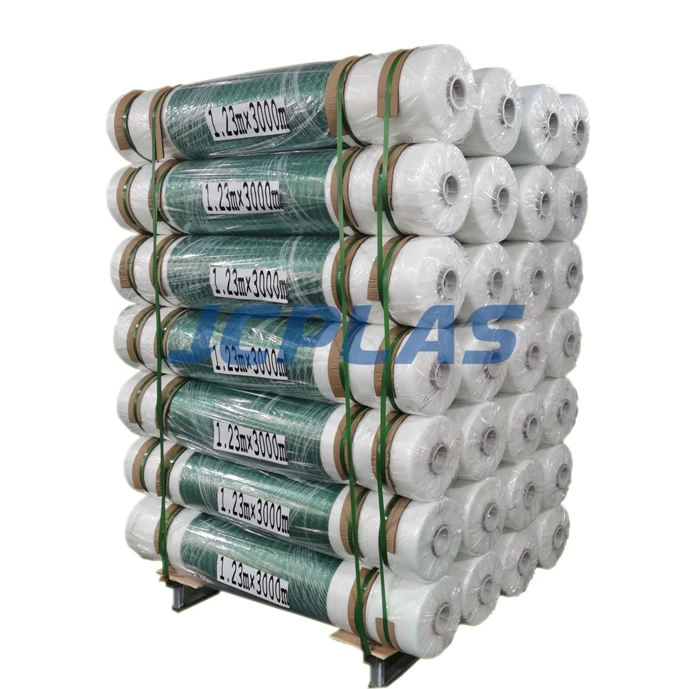 Manufacturer Breathable 1.23m x 3000m HDPE UV Resistant Round Hay Bale Wrap Net