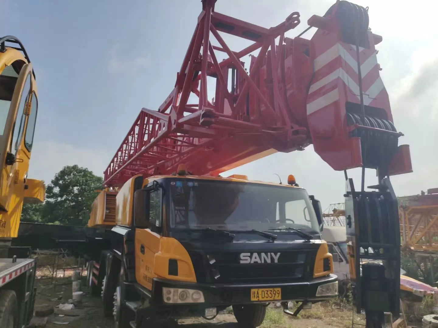 100 Ton Mobile Car Crane SANY STC1000V Construction Machine Mobile Car Crane Construction Equipment Truck with Crane