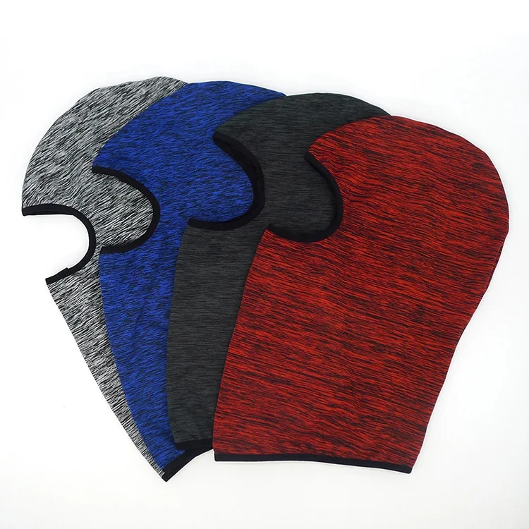 Однотонная ветронепроницаемая 1 одно отверстие Балаклава Лыжная маска skimask спортивные шапки бини зимняя теплая Мужская Рыбалка Лыжный