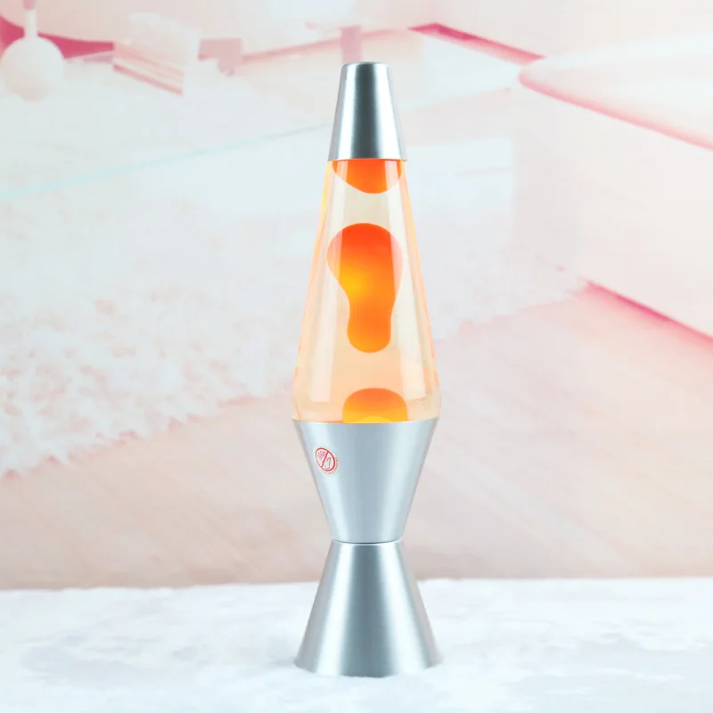 Wholesale Customized Led Metal Sports Rocket Table Lava Lamp Aquarium Decorative Lava Night Lamp