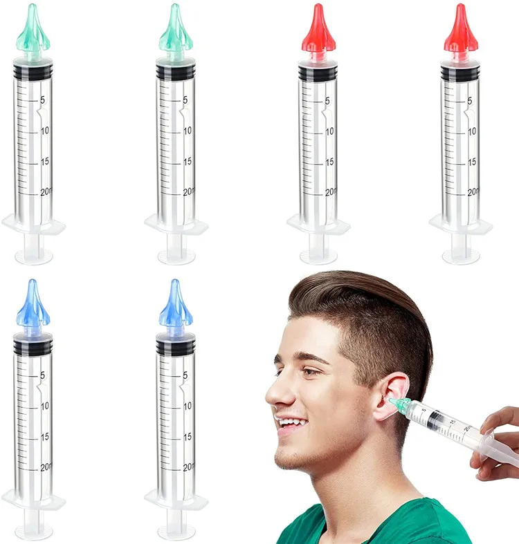 Portable Reusable Ear Cleaner Wax Remover Syringe Flusher Tool Ear Cleaner Wax Removal Remover