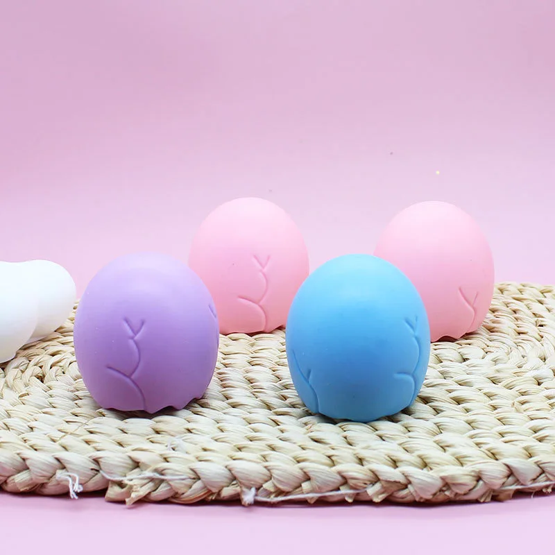 New Design Lucky Unicorn Squishy Easter Egg Toys Cute Animal Squeeze Cup Dinosaur Unicorn