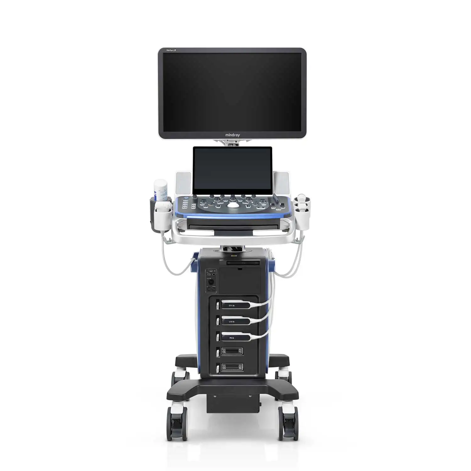Mindray Vetus 8 Cart-Based Ultrasound Imaging System With Trolley For Veterinary/Animal Vet Use 3d ultrasound