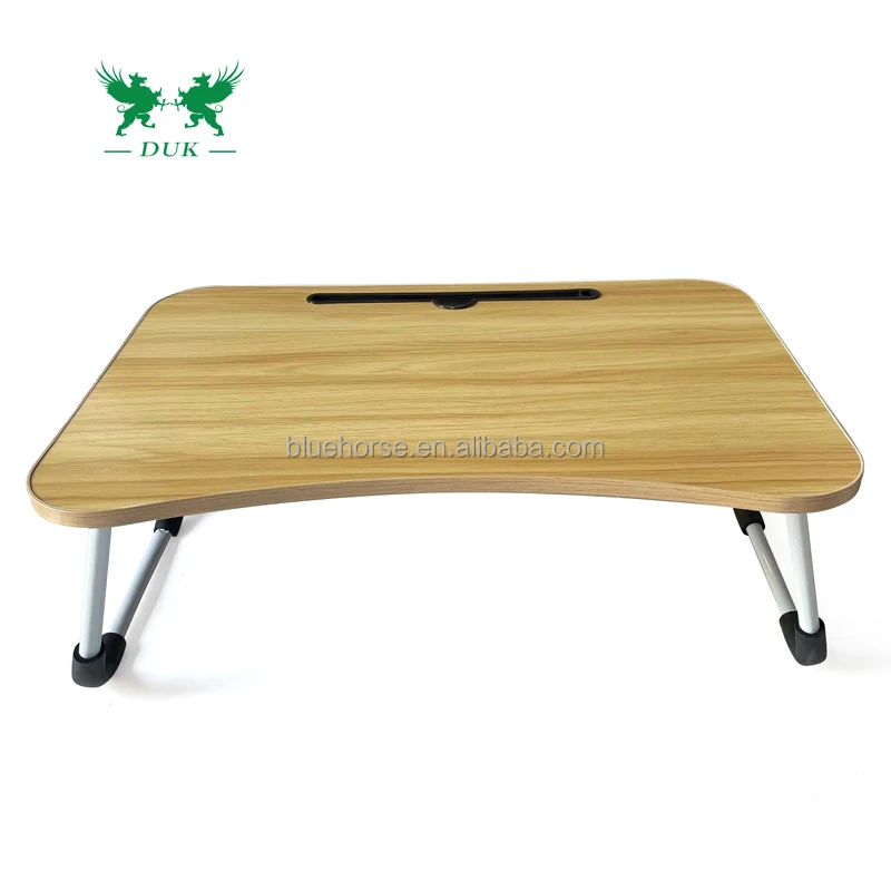 Desk Top Folding Computer Breakfast Foldable Custom Table for Notebook