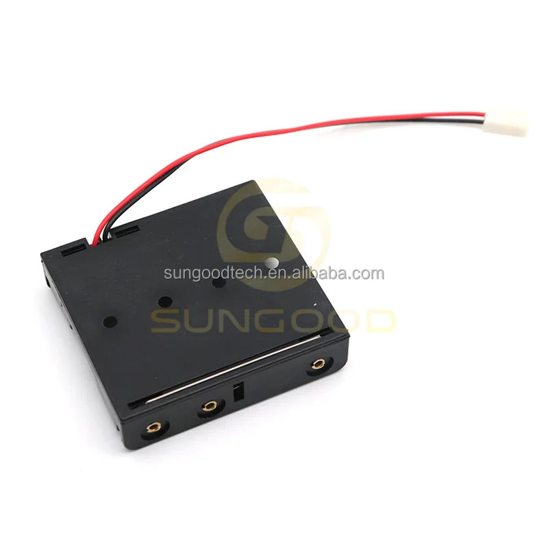 AA Battery Holder With 2510 2.54mm Connector 2pin High Quality 4 Slot Battery Box 4pcs 6V Customized Order