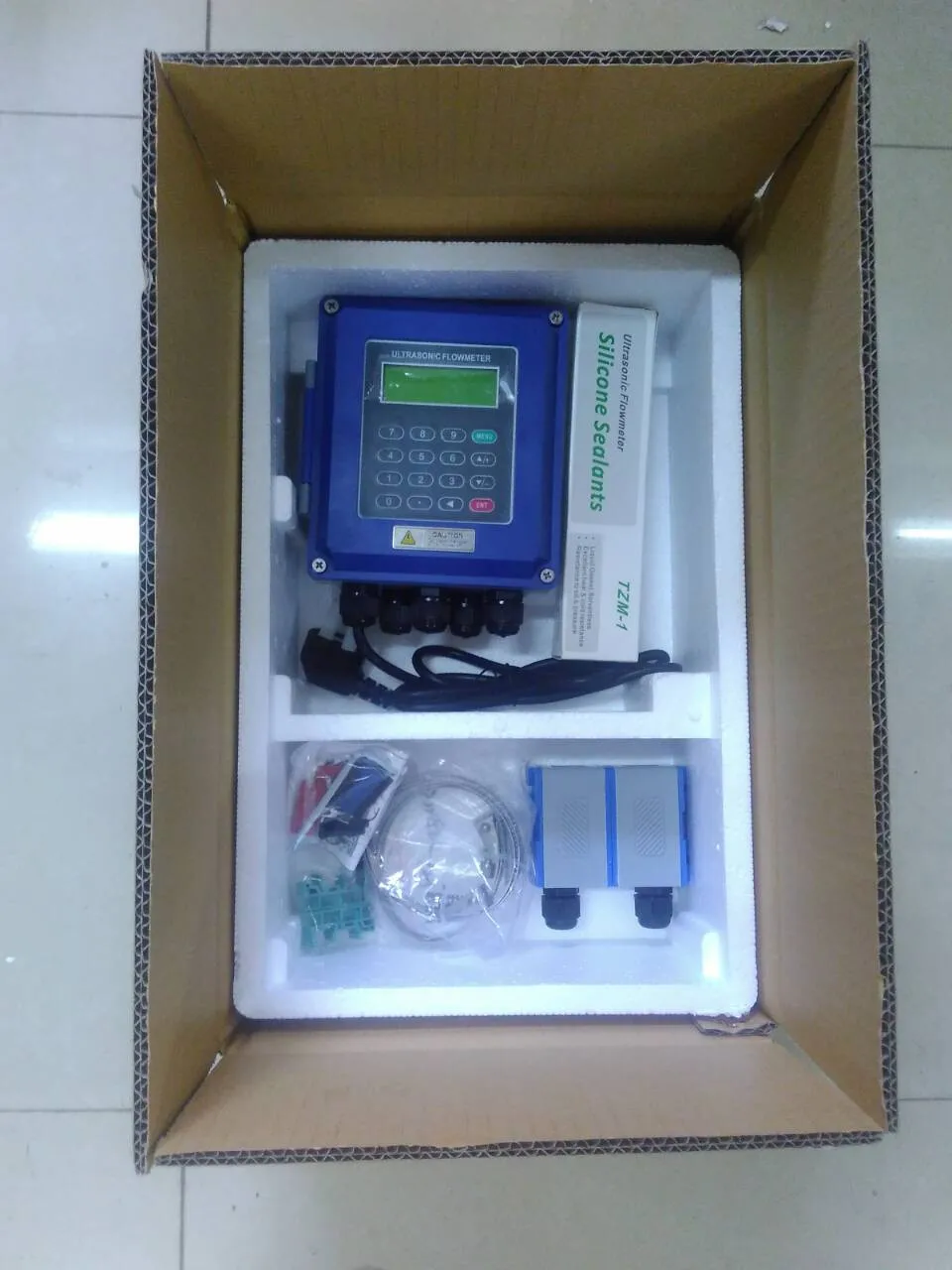 low cost ultrasonic water flow meter