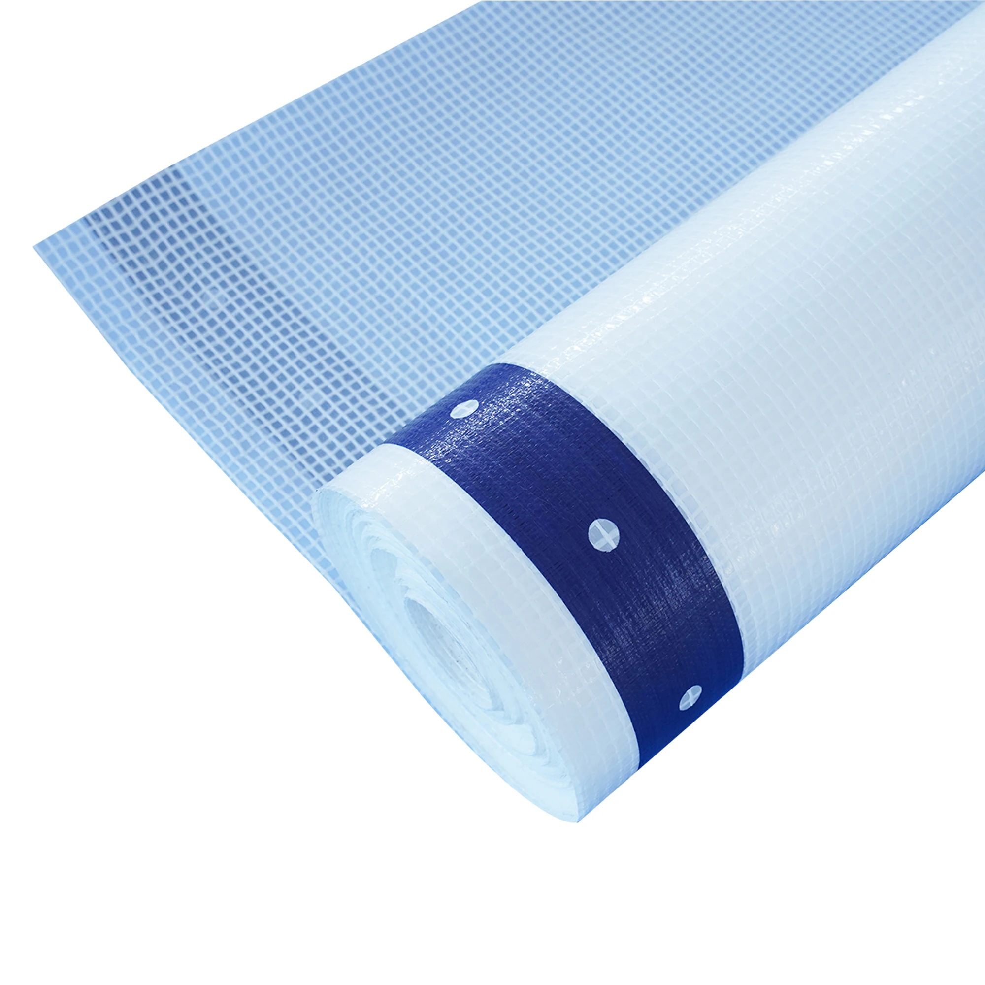 Waterproof Scaffold Sheeting 2m x 45m Roll Clear Cover 170gsm