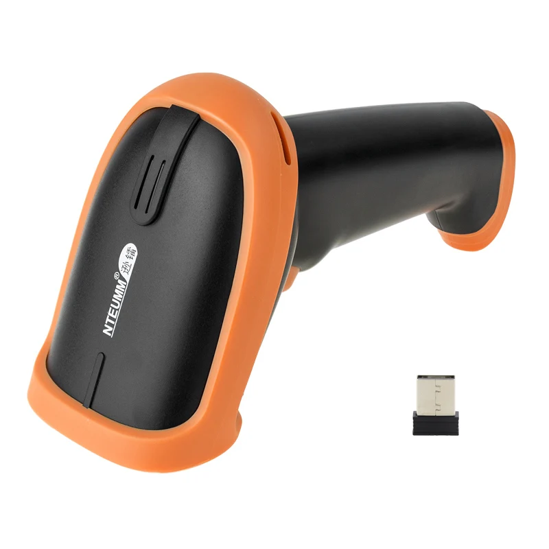 1D laser wireless 32 bit barcode scanner with RS232 USB and COM interface