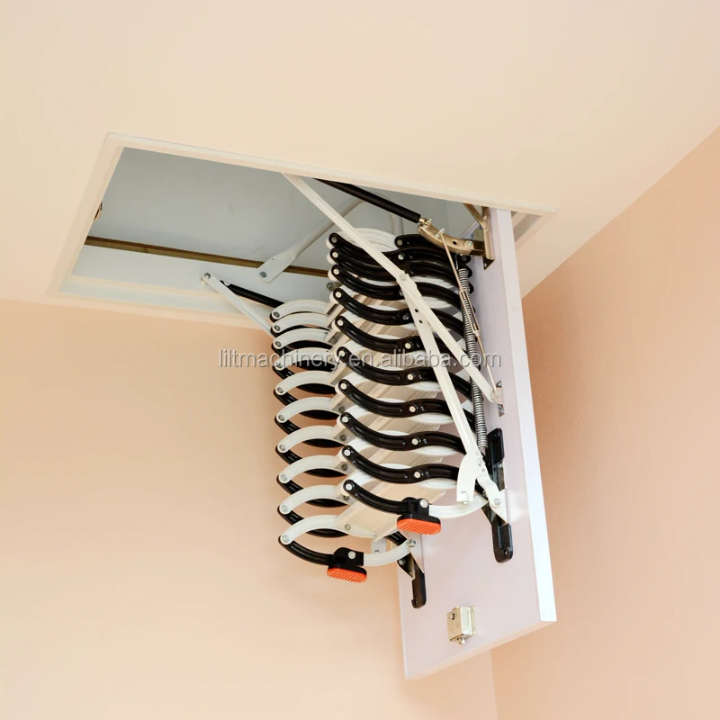 Domestic Ladders Type and Folding Ladders Feature Save Space Attic Stairs