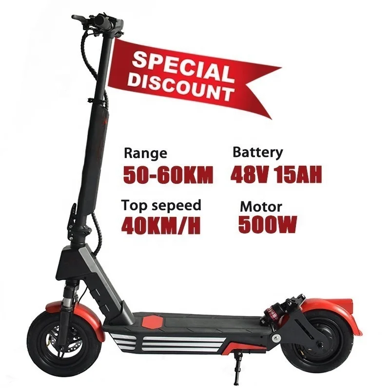 best selling electric scooter with 48V 15AH battery 500W motor light electric scooter pedal electric scooter