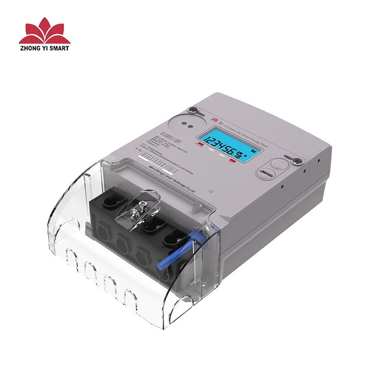 Single Phase Energy Meter with  remotely  communication  LoRawan/NB-IOT/4G/  WIFI GPRS