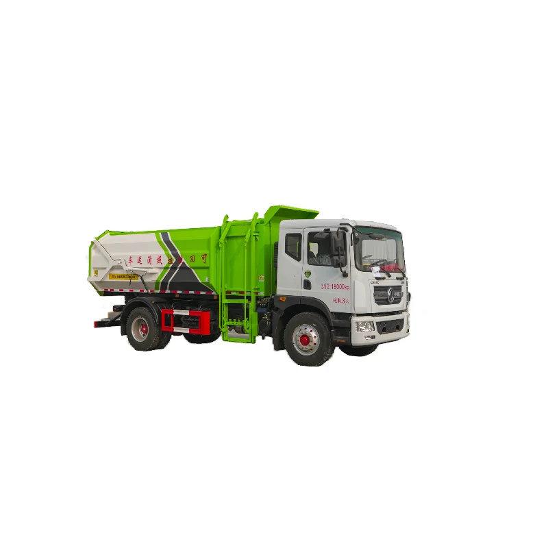 Factory Price  Dongfeng D9 15-20 CBM  4x2  Cummins 230hp Waste Collection Garbage Truck Bucket Garbage Truck