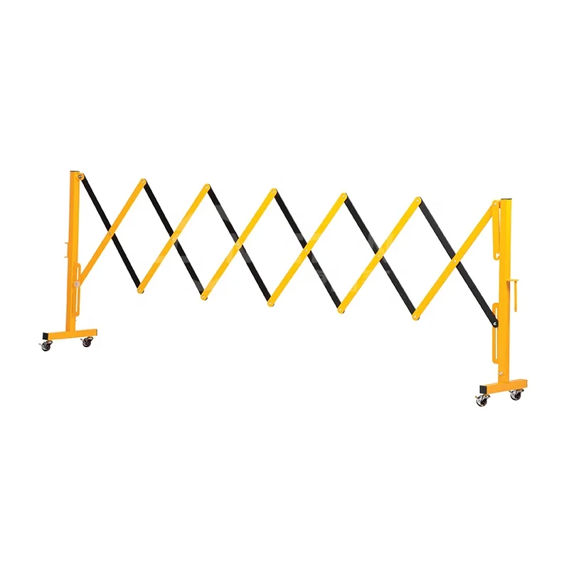 1600 High Factory Supply Retractable Safety Barriers Fence Aluminum Sliding Gate