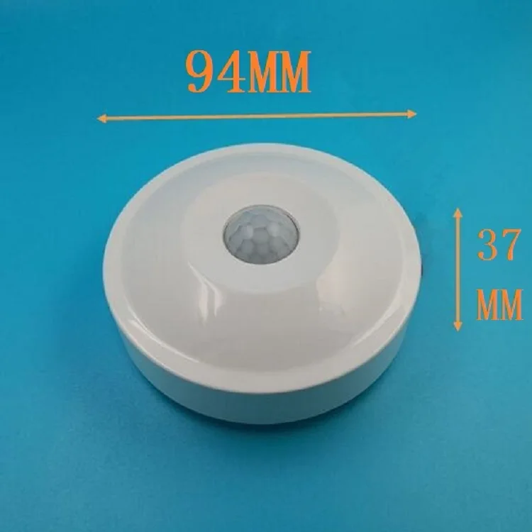 3 line round ceiling pir sensor body motion induction switch Automatic delay energy saving switch