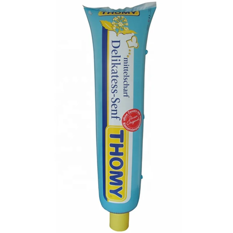 Wholesale Custom Printed Big Inflatable Toothpaste for Advertising