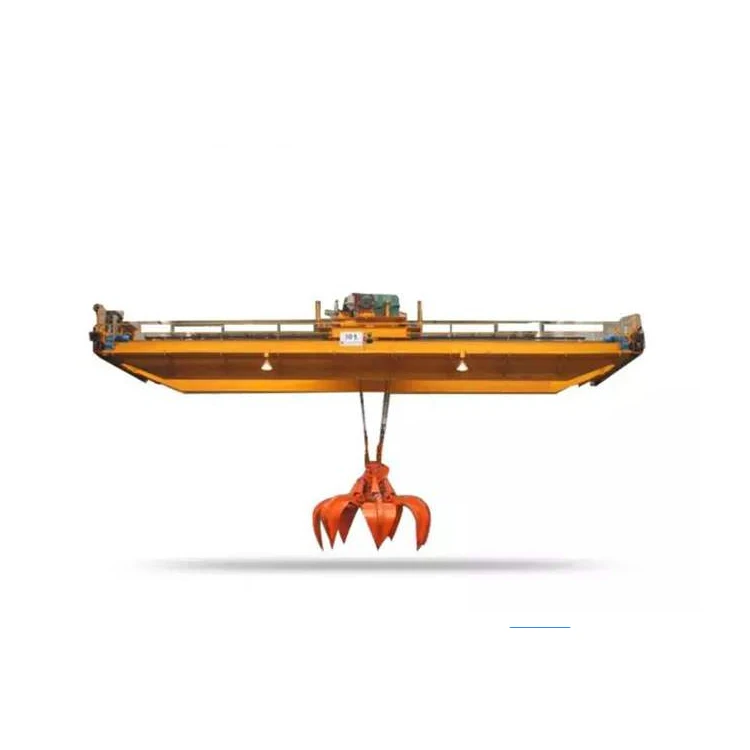 QZ Type Hydraulic Grab Crane Double Girder Grab Overhead Crane Grab Bucket Crane