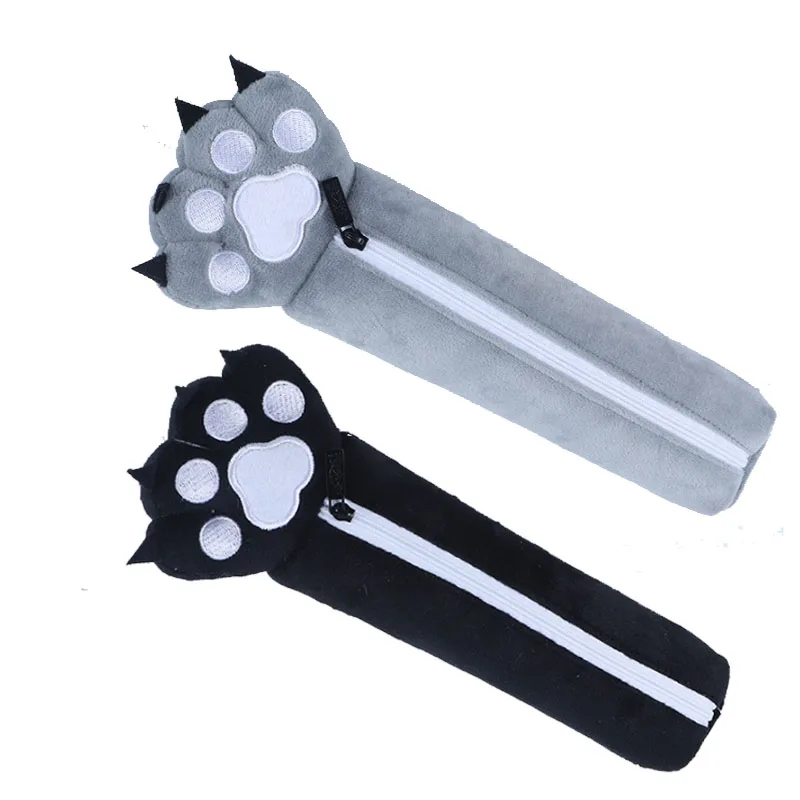 custom cute small animal shape plush pencil case