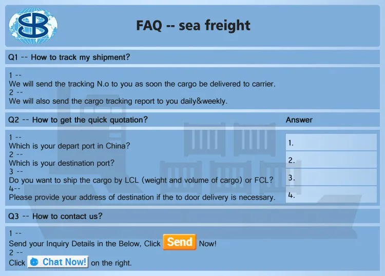 Cheapest FCL/LCL rates logistics agent sea freight forwarder to Monaco from China sea freight shipping