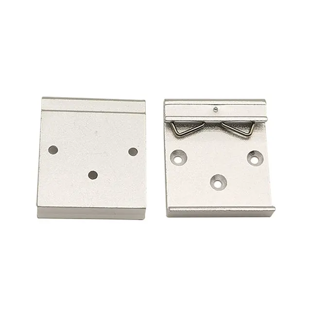 30mm Width Universal Din Rail Mounting Brackets Clamp Din Rail End Clip For 35mm Top Hat Rail
