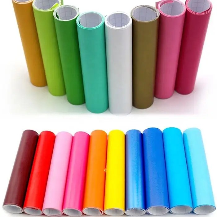 Self Adhesive Plotter Factory Wholesale Metal Cut Vinyl With 1.22*50m  advertising Printing Pvc