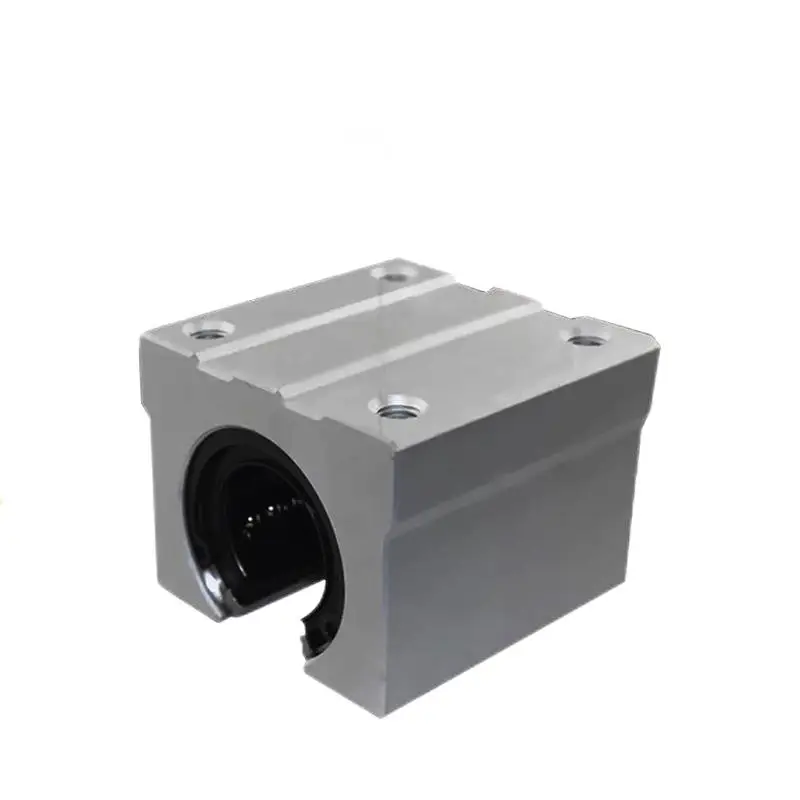 Lengthened slider round guide rail KRBR/KRBRL12 16 20 25 30L with seat linear bearing open type