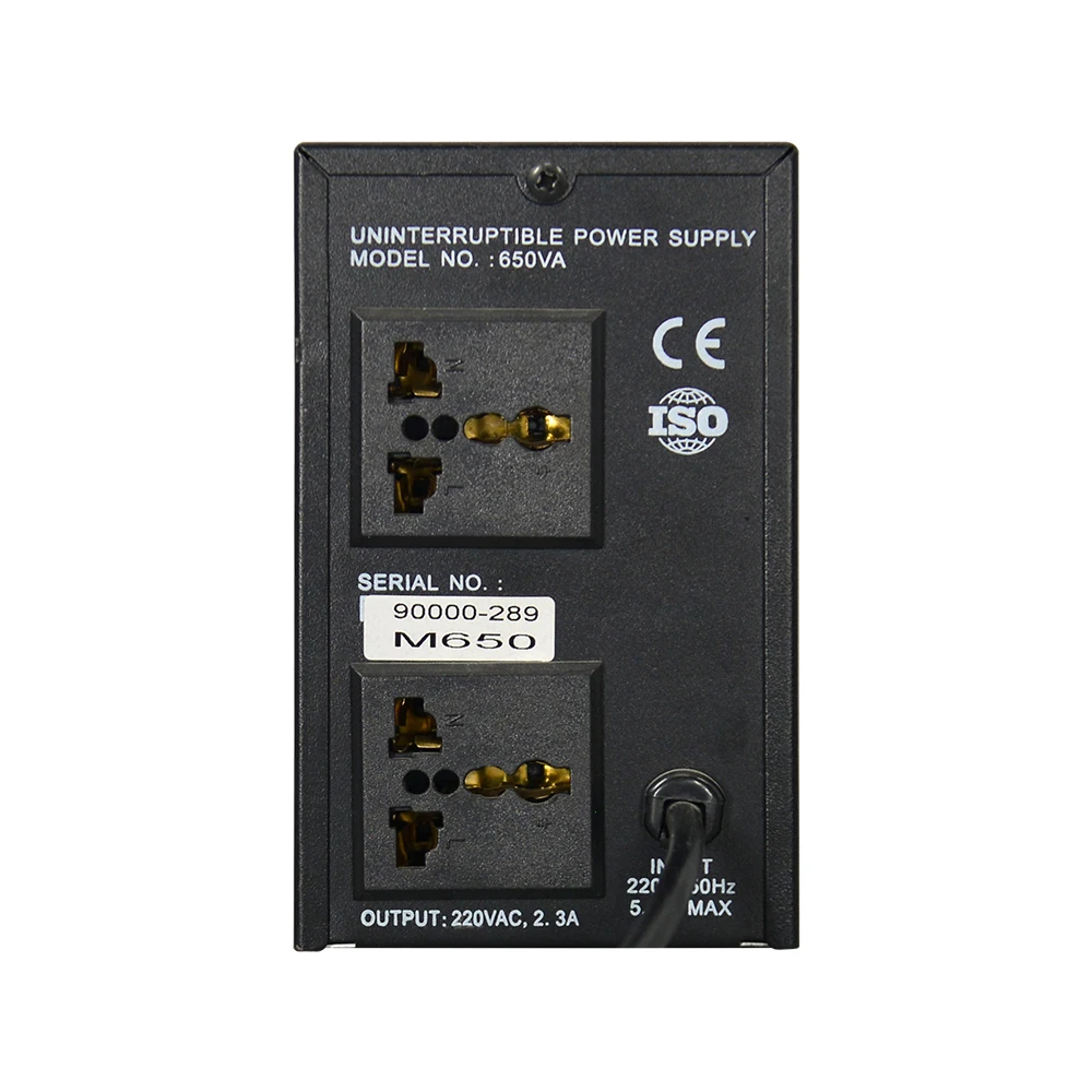 Techfine 1200VA 720W 50Hz UPS uninterruptible power supply 24V Offline UPS for Computer