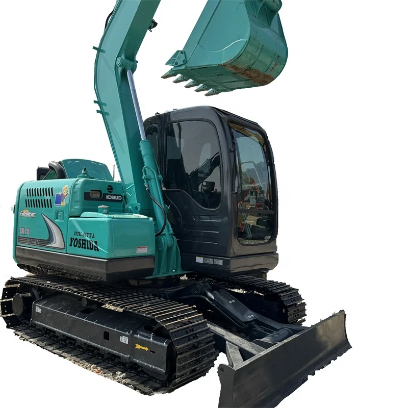 Экскаватор 2023 б/у KOBELCO 75 дешевая цена хорошее качество оригинальная машина для продажи, 90% новая