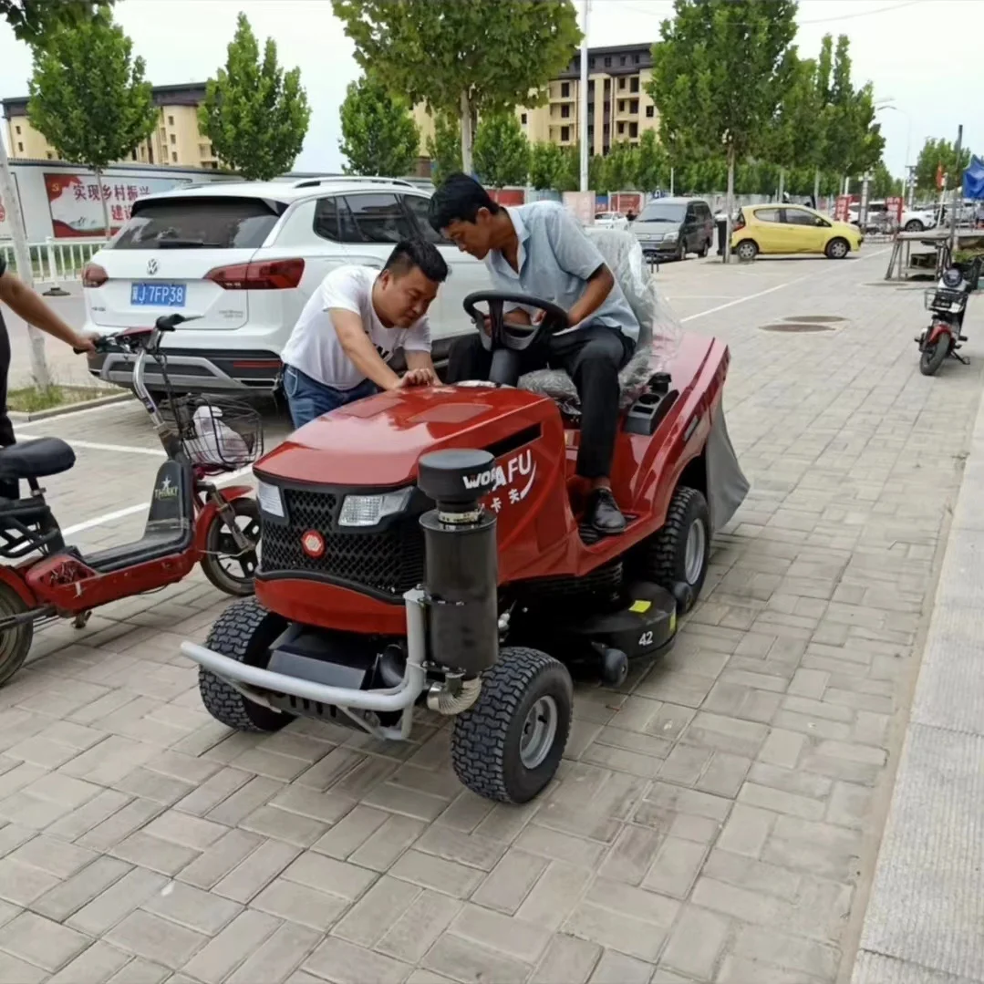 Kraft 254Kraft 2542 lawn bike mounte2 lawn bike mounted lawn mower, Ward lawn mower, Kohler 25 horsepower golf course lawn mower