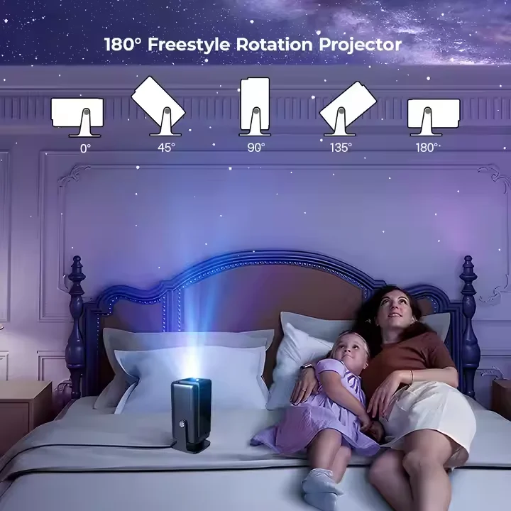 IHOMELIFE HY320Plus Home Entertainment Projector Digital Projector 300 Ansi Lumens All-in-one Device with Speakers Projector