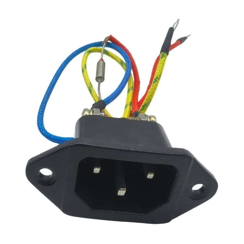 Розетка с 3 штырьками 10A 250 В розетка переменного тока для рисоварки запчасти скороварки