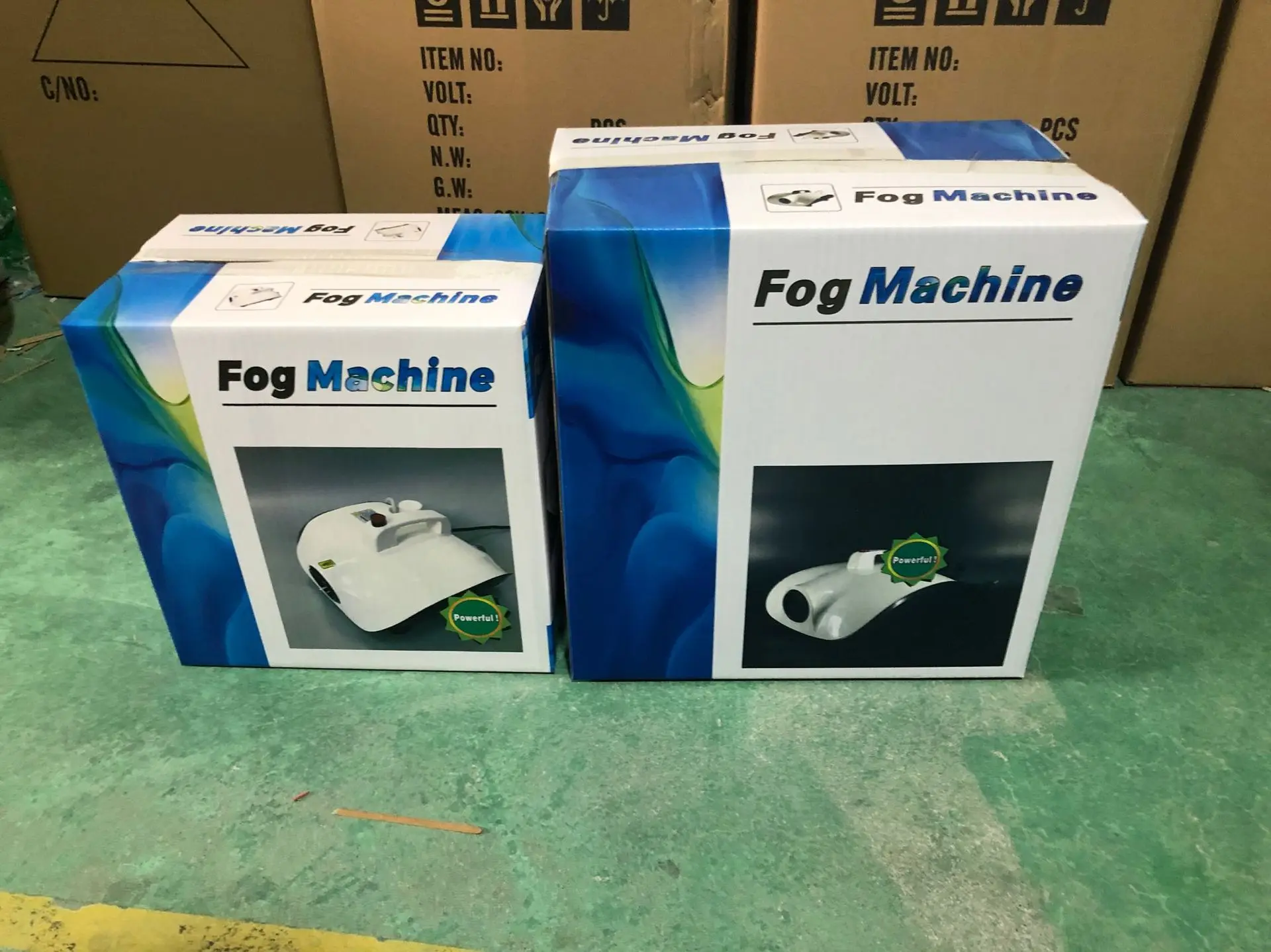 White Color portable 900W Atomizing Disinfector Car Fog Machine for car house garden disinfection