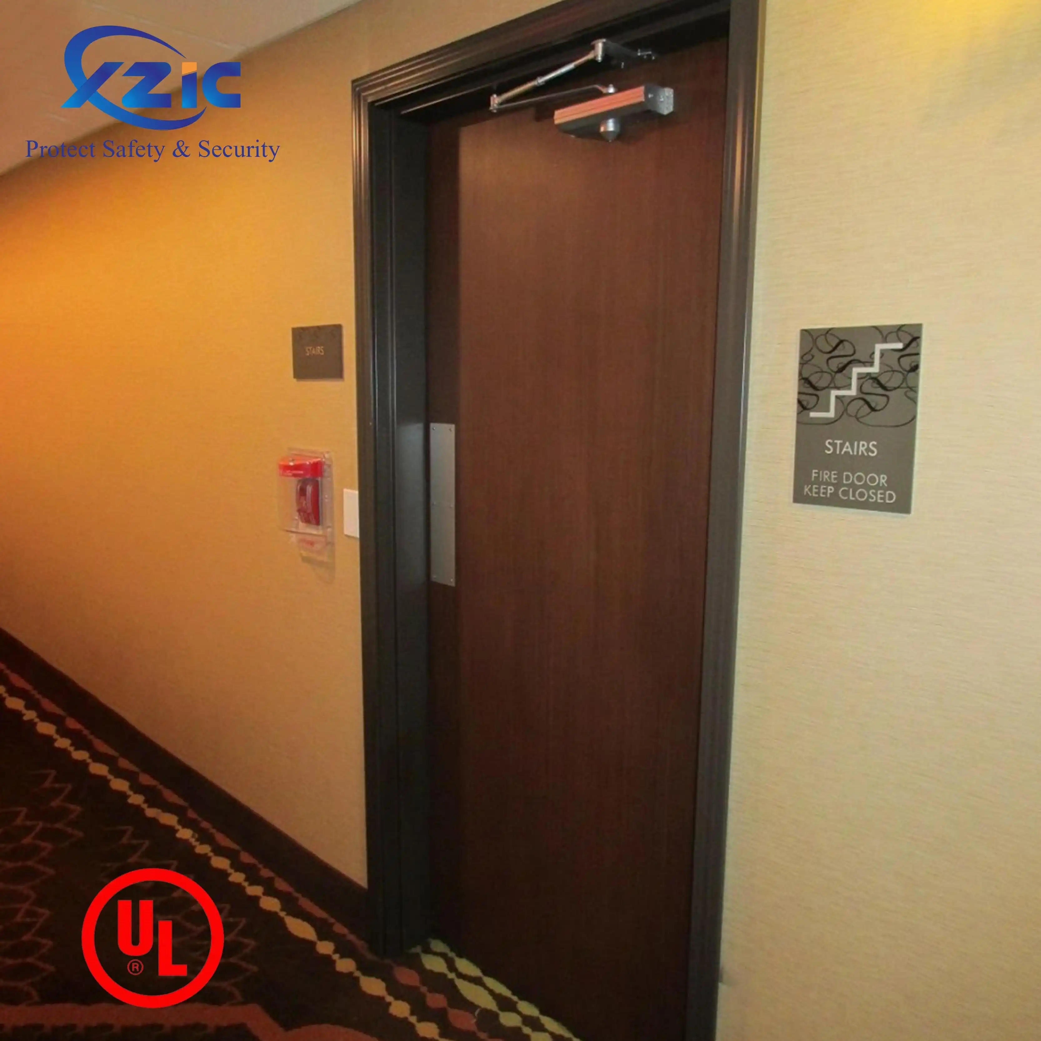 Hot Selling American Style Hotel Door  Manufacturer Hote Fire Rated Door