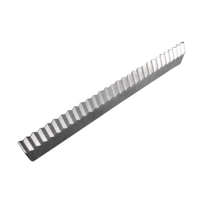 packaging machine zig zag cutting knife