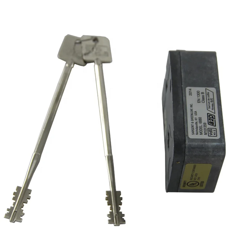 SG6880 Security Lever Mechanical Key Lock Key operated safe locks for Vault / ATM / Safe