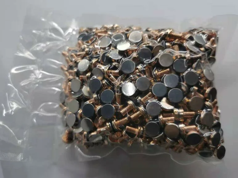 China Quality Manufacturer automobile electrical tungsten contact bimetal rivet for horn