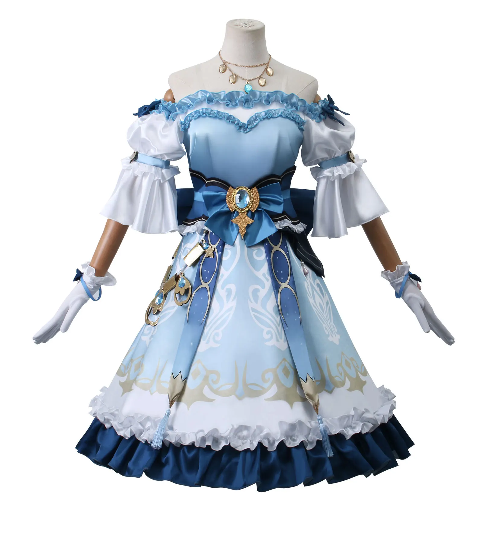 Anime Cosplay Costume Genshini Impact Carnival Uniform Wig Anime Halloween Costumes Women Game