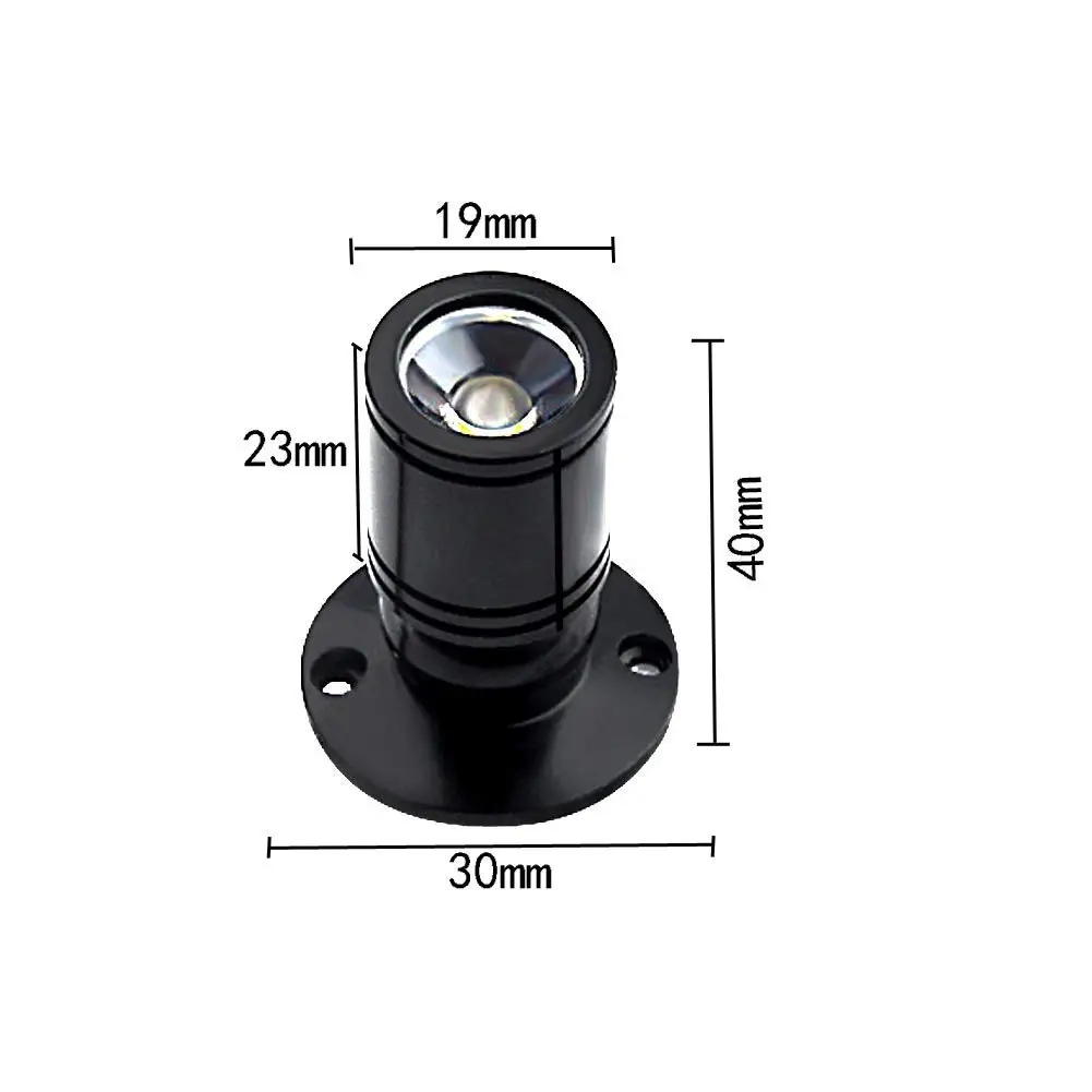 Small Ceiling Spotlights RGB Mini Surface-Mounted Spotlights Swivelling Showcases Furniture Showcase Jewellery Cabinet Lighting