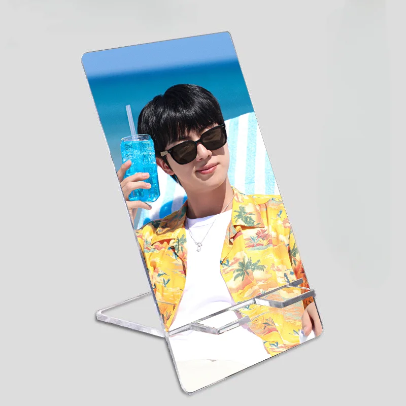 KPOP Idol Bangtan Boys Jin Super Tuna Acrylic Phone Holders Removable Acrylic Phone Bracket